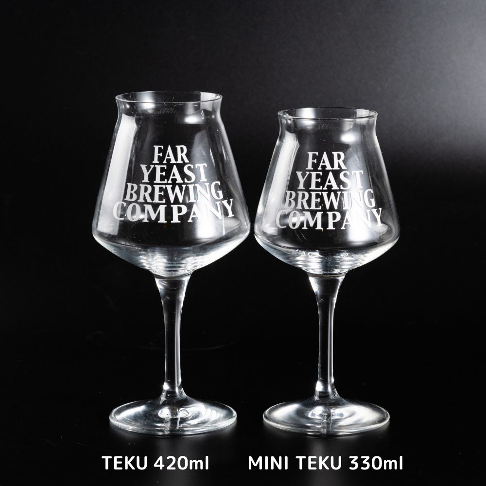 FYBロゴ TEKUグラス | Far Yeast Brewing クラフトビールの業務
